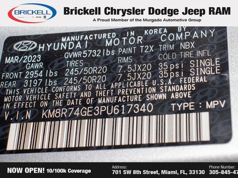 Used 2023 Hyundai Palisade Calligraphy image 37