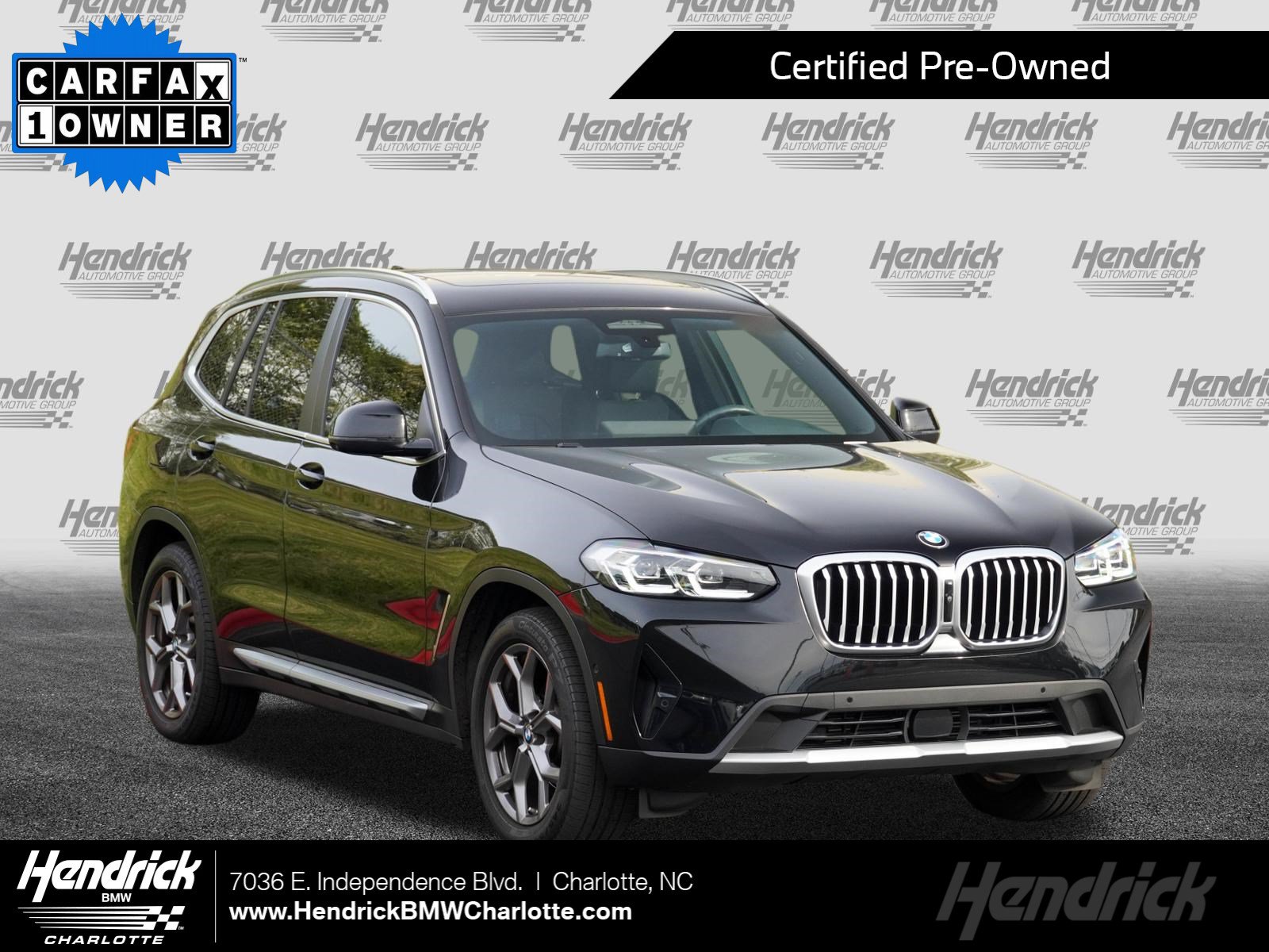Certified 2023 BMW X3 xDrive30i w/ Premium Package w/ZPA AWD/4WD image 1