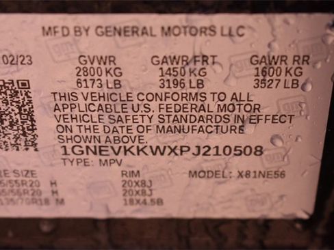 Certified 2023 Chevrolet Traverse Premier w/ Redline Edition image 43