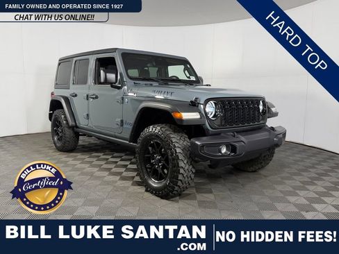 Used 2025 Jeep Wrangler Unlimited Sport S 4xe AWD/4WD image 1
