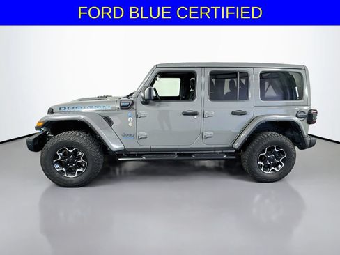 Used 2021 Jeep Wrangler Unlimited Rubicon 4xe w/ Steel Bumper Group AWD/4WD image 11