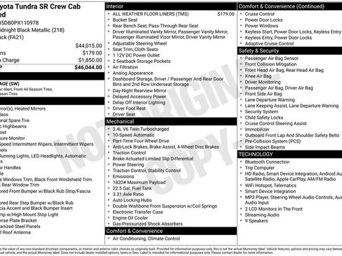 Used 2023 Toyota Tundra SR AWD/4WD image 6