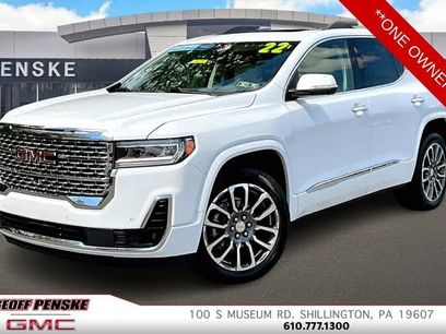 Certified 2022 GMC Acadia Denali w/ Denali Ultimate Package