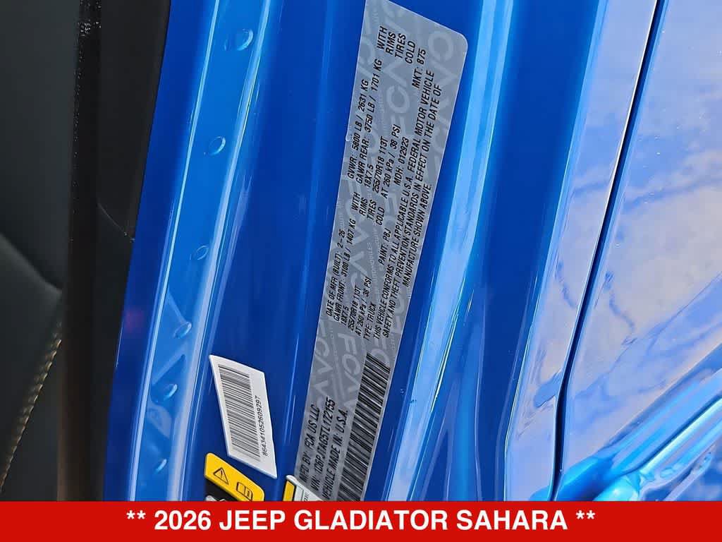 New 2026 Jeep Gladiator Sport AWD/4WD image 35
