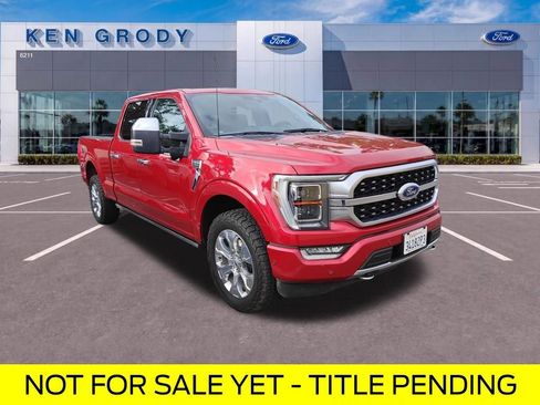 Used 2022 Ford F150 Platinum w/ Equipment Group 701A High AWD/4WD image 1