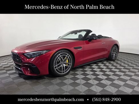 Certified 2023 Mercedes-Benz SL 55 AMG 4MATIC image 1