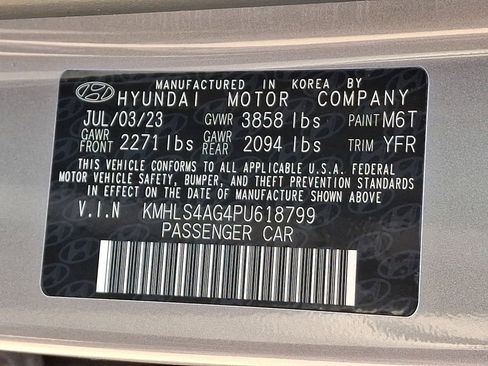 Used 2023 Hyundai Elantra SEL w/ Convenience Package FWD image 28
