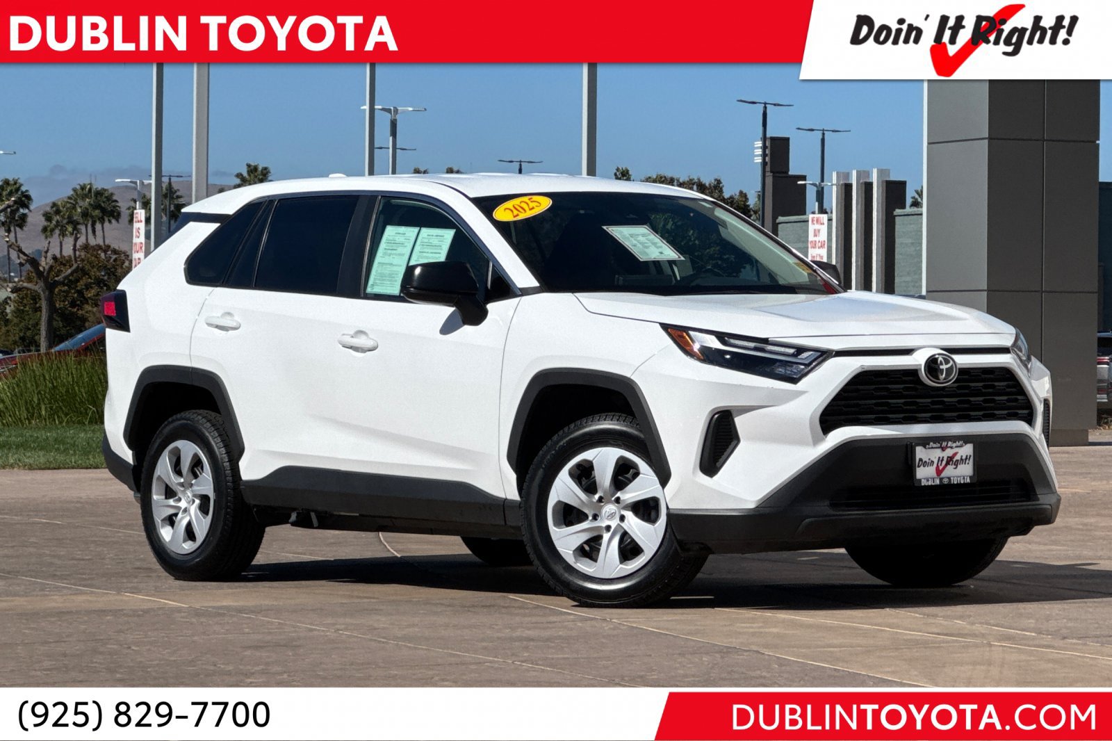 Certified 2025 Toyota RAV4 LE AWD/4WD 360° Tour
