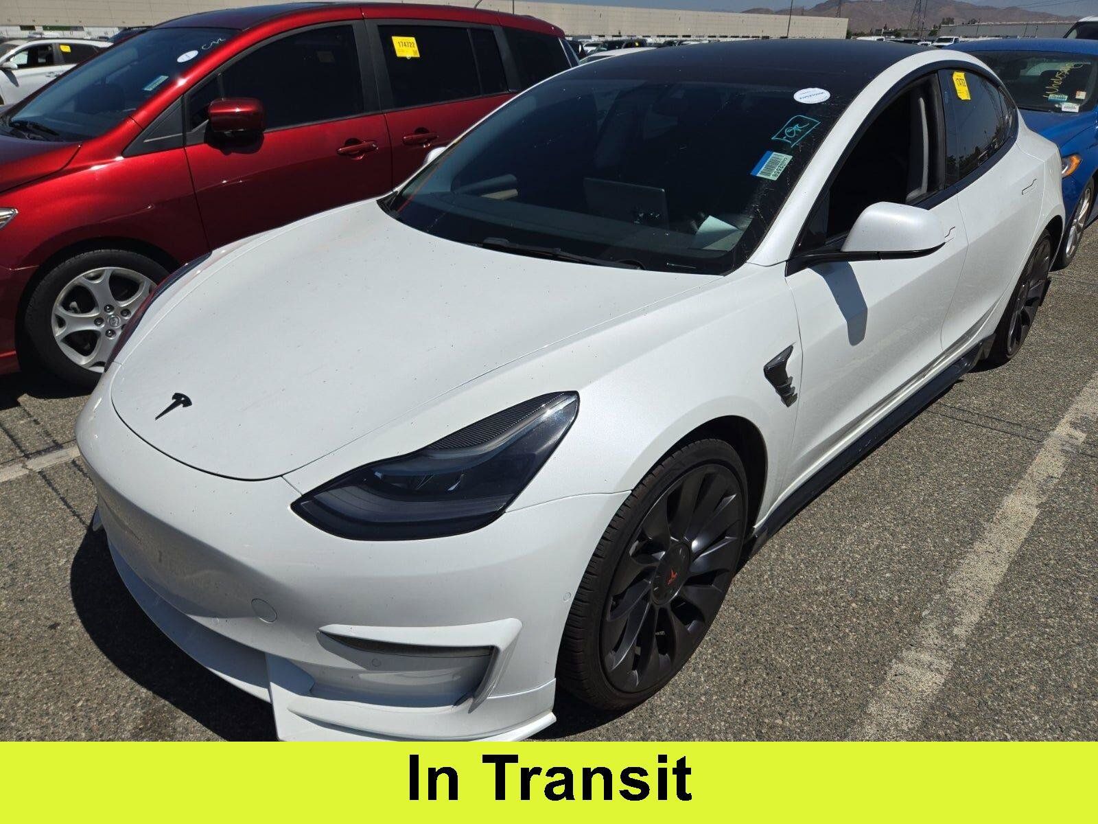 Used 2021 Tesla Model 3 Performance AWD/4WD image 1