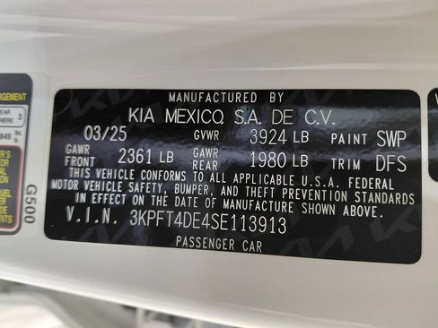 Used 2025 Kia K4 FWD image 4