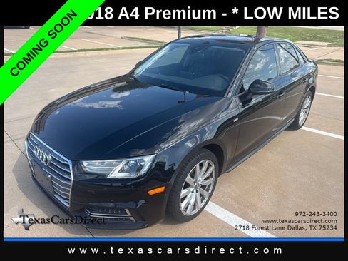 Used 2018 Audi A4 2.0T Ultra Premium w/ Convenience Package FWD image 1