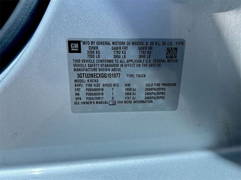 Certified 2016 GMC Sierra 1500 SLT w/ Enhanced Driver Alert Package image 26