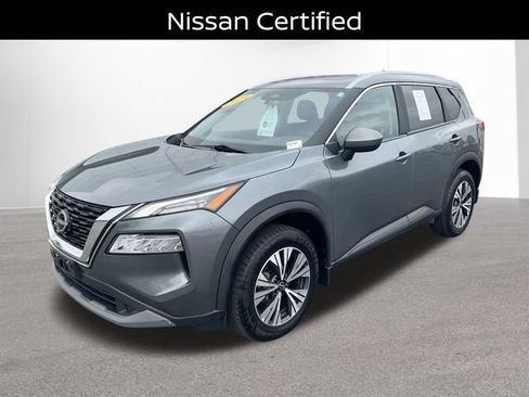 Certified 2023 Nissan Rogue SV w/ SV Premium B Package AWD/4WD image 1