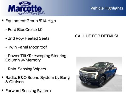 Used 2023 Ford F150 Lightning Lariat w/ Equipment Group 511A High AWD/4WD image 15