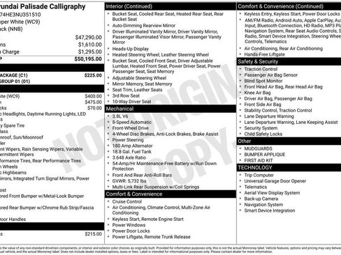 Used 2022 Hyundai Palisade Calligraphy w/ Cargo Package image 27