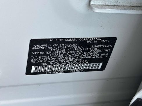 Certified 2025 Subaru Forester w/ Convenience Package #1 AWD/4WD image 25