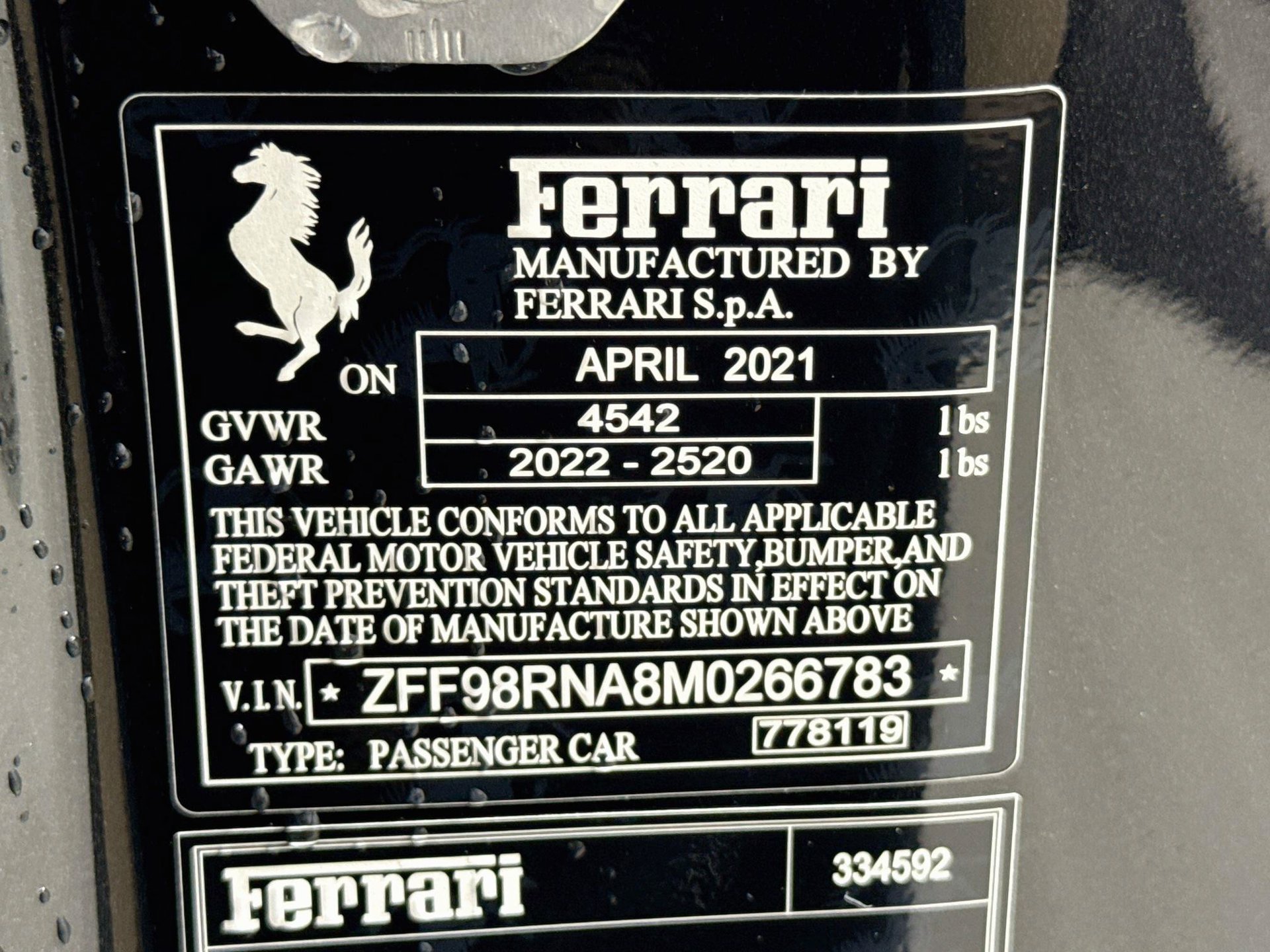 Certified 2021 Ferrari Roma RWD image 29