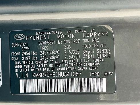 Used 2022 Hyundai Palisade Calligraphy image 35