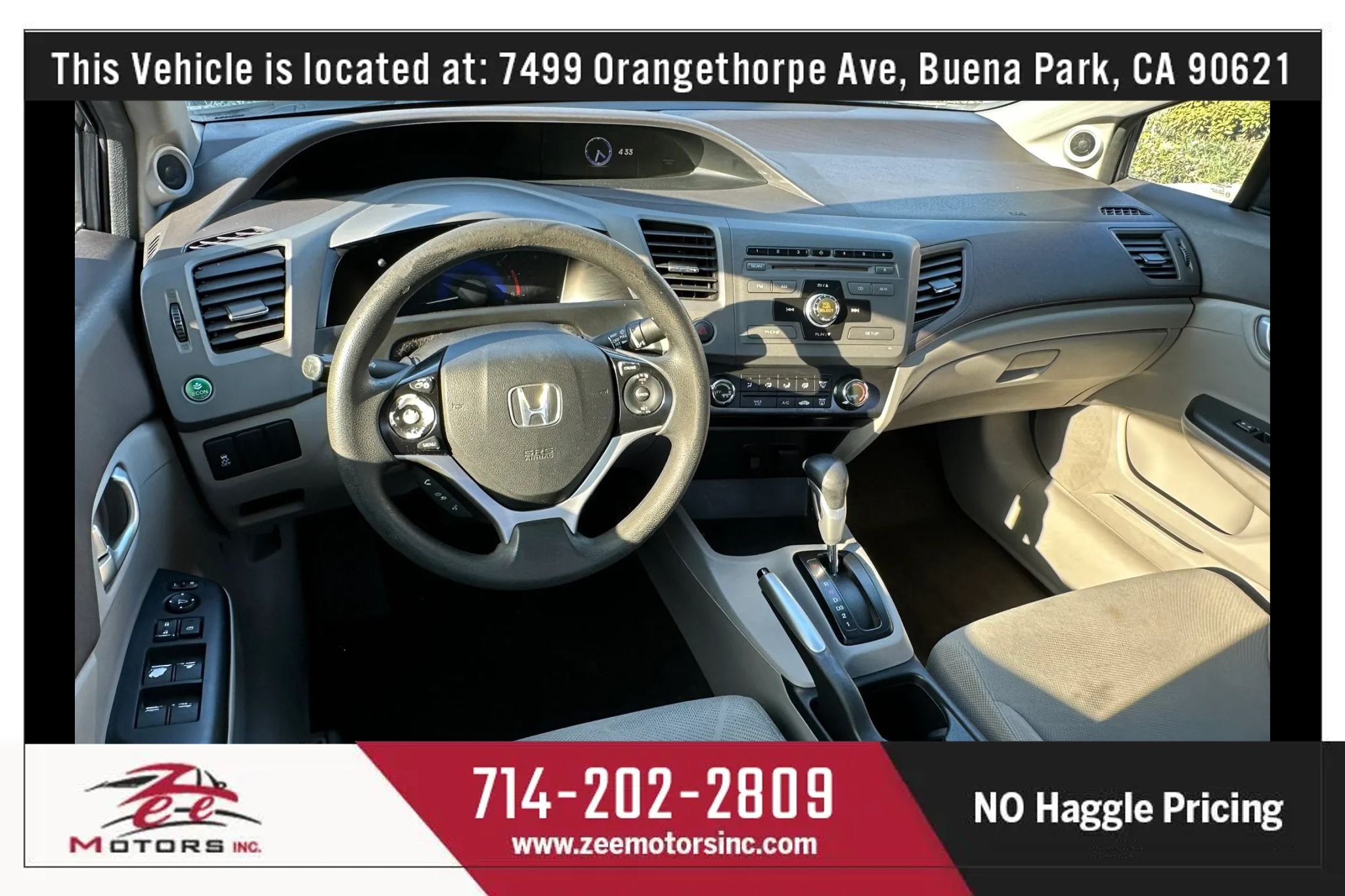 Used 2012 Honda Civic EX image 18