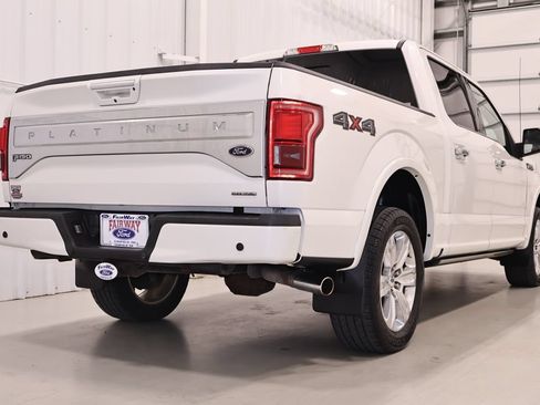 Used 2015 Ford F150 Platinum w/ Technology Package AWD/4WD image 4
