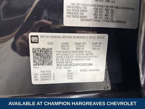 Used 2023 Chevrolet Silverado 1500 High Country w/ Technology Package image 42