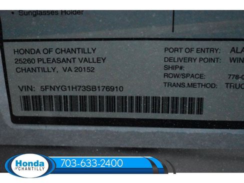 New 2025 Honda Pilot Touring image 40