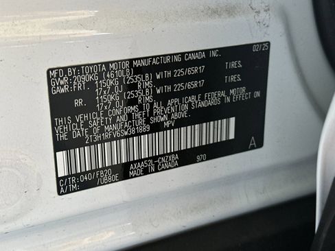 Used 2025 Toyota RAV4 LE image 26