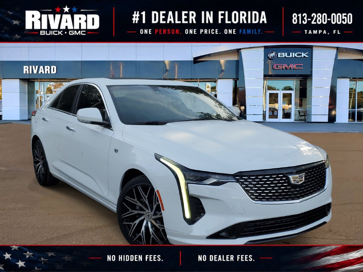 Used 2021 Cadillac CT4 Premium Luxury AWD/4WD image 1