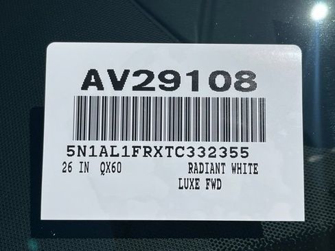 Certified 2026 INFINITI QX60 Luxe w/ Cargo Package FWD image 36