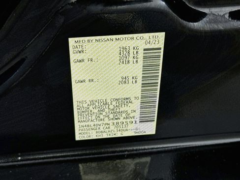 Used 2023 Nissan Altima 2.5 SV FWD image 38