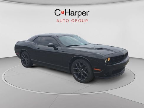 Used 2021 Dodge Challenger SXT w/ Blacktop Package RWD image 1