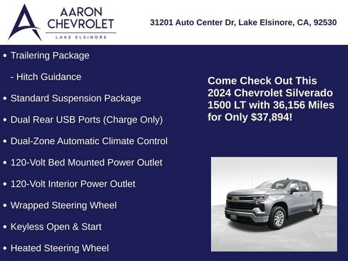 Used 2024 Chevrolet Silverado 1500 LT AWD/4WD image 10