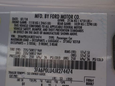 Used 2018 Ford Fusion SE FWD image 44