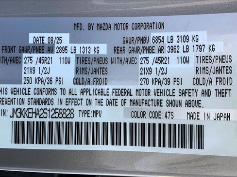 Used 2025 MAZDA CX-90 Plug-In Hybrid w/ Premium Plus AWD/4WD image 35