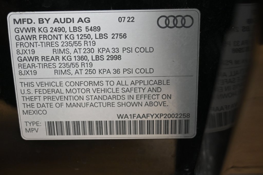 Used 2023 Audi Q5 2.0T Prestige w/ Prestige Package AWD/4WD image 37