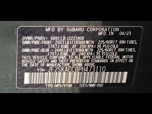 Used 2023 Subaru Forester AWD/4WD image 47