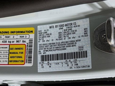 Certified 2023 Ford Bronco Sport Outer Banks w/ Tech Package image 34