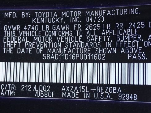 Used 2023 Lexus ES 250 250 image 59