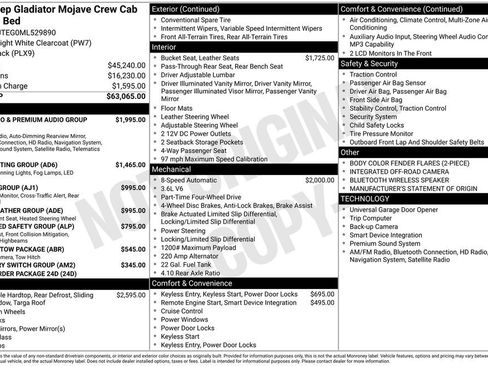 Used 2021 Jeep Gladiator Mojave image 14