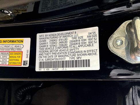 Used 2025 Honda CR-V EX-L image 35