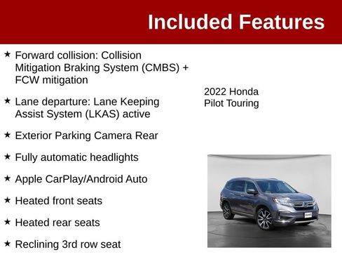 Used 2022 Honda Pilot Touring image 4