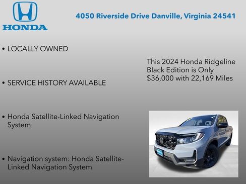 Used 2024 Honda Ridgeline Black Edition image 17
