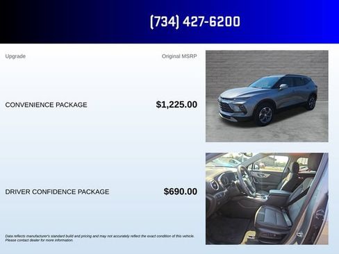 Used 2024 Chevrolet Blazer LT w/ Convenience Package FWD image 5