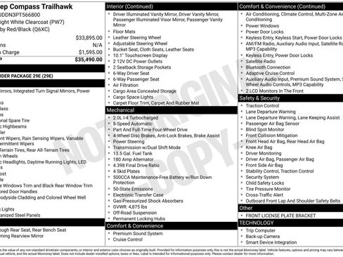 Used 2023 Jeep Compass Trailhawk image 3