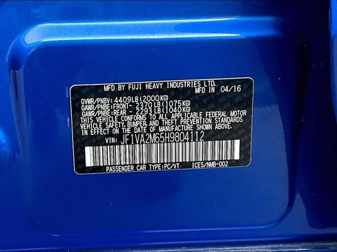 Used 2017 Subaru WRX STI AWD/4WD image 33