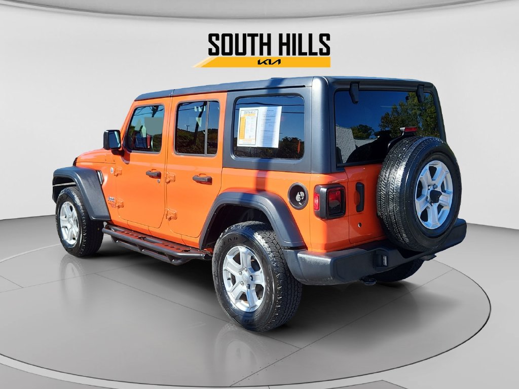 Used 2018 Jeep Wrangler Unlimited Sport S AWD/4WD image 3
