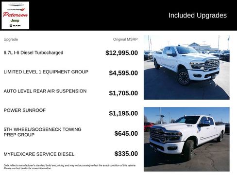 New 2026 RAM 3500 Limited AWD/4WD image 13