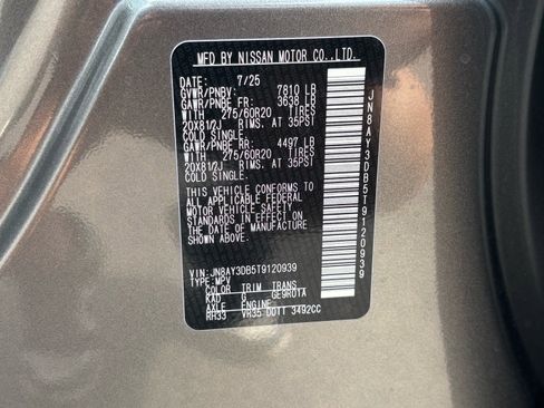 New 2026 Nissan Armada PRO-4X w/ Captain's Chari Seat Package image 25