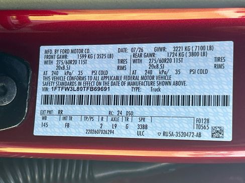 New 2026 Ford F150 XLT w/ Equipment Group 302A MID AWD/4WD image 21
