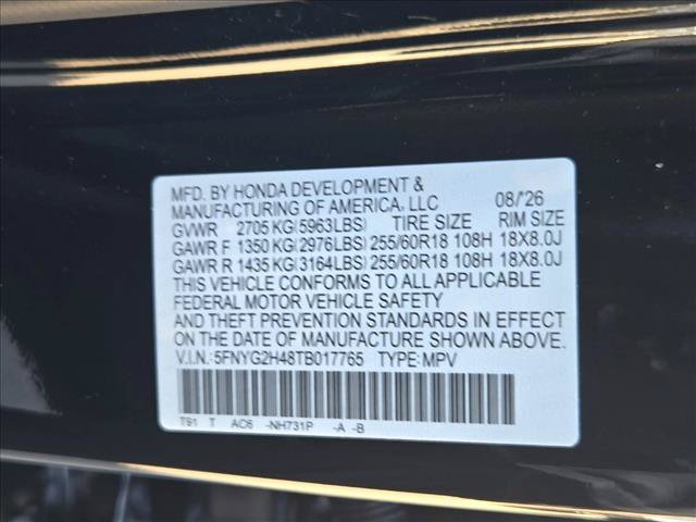New 2026 Honda Pilot EX-L image 17